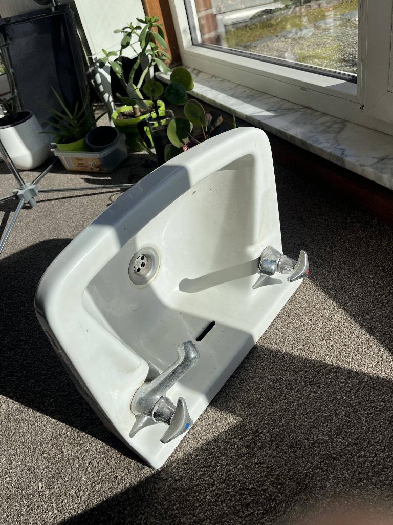 Wasbak, Ophalen, Gebruikt, Wastafel