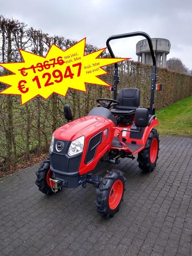 Minitractor Kioti  CS2220U 5 jaar garantie, Tot 2500, World Trade Center Rotterdam Beursplein 37 3011 AA Rotterdam Netherlands