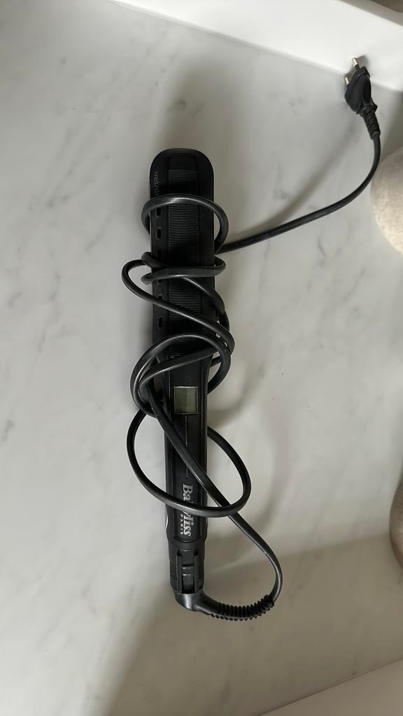 Lisseur BaByliss Paris Wet & Dry – plaques céramique, Enlèvement, Utilisé, Fer à friser ou Lisseur
