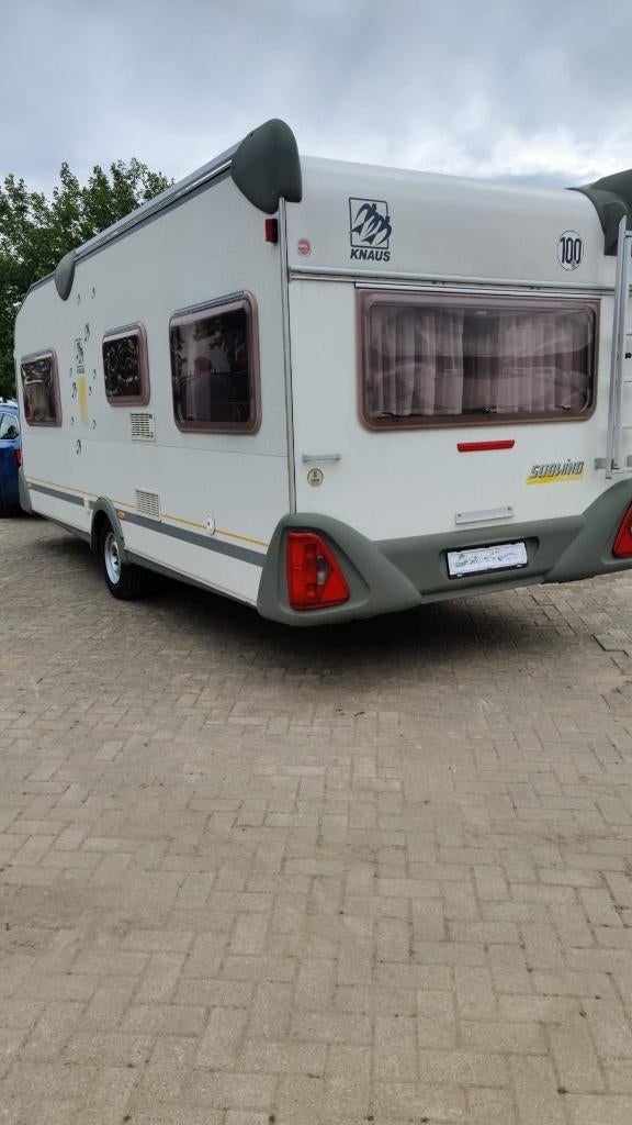 Caravan Knaus Sudwind 550 TK - Perfecte gezinscaravan, Caravans en Kamperen, Caravans, Ringverwarming, Particulier, 6 tot 7 meter