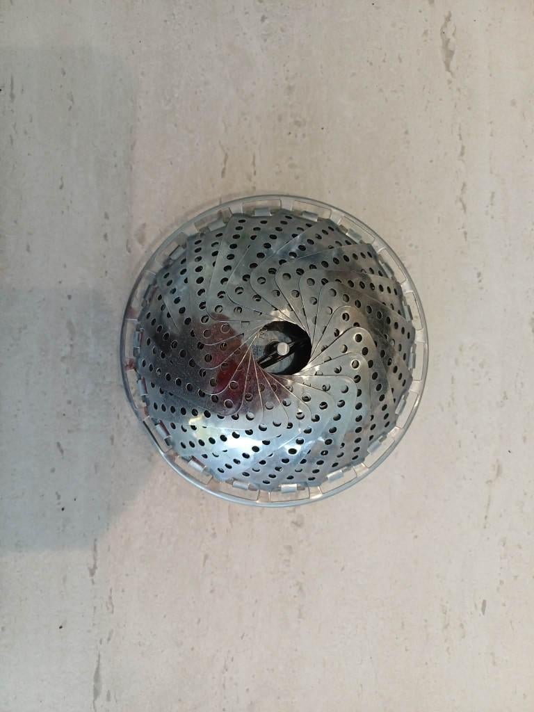 Stoommandje voor kookpot, Ophalen, Gebruikt