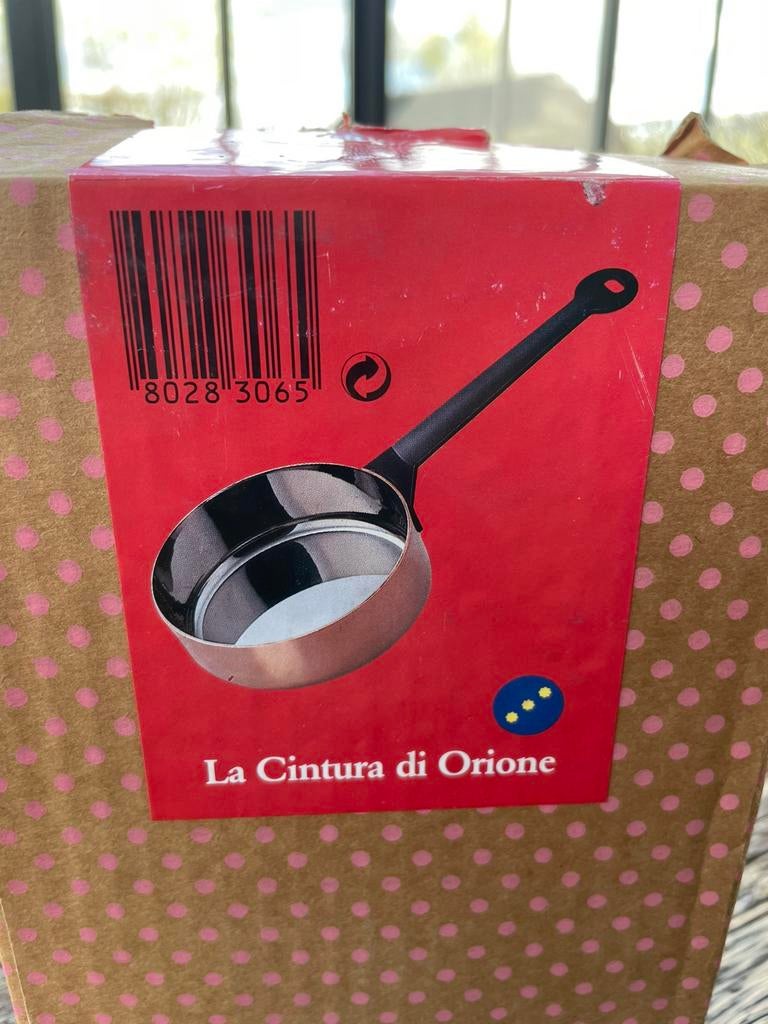 Alessi kookpot, Ophalen, Nieuw