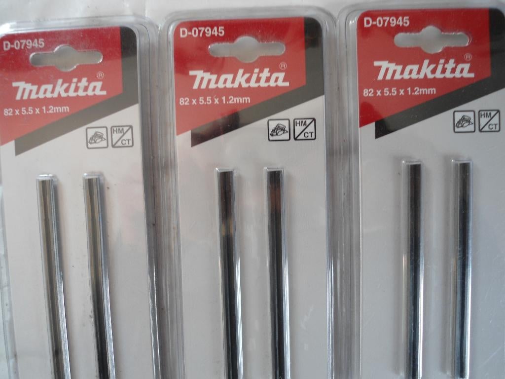 Messen schaafmachine Makita, Doe-het-zelf en Bouw, Schaafmachines, Nieuw, Accu, Ophalen