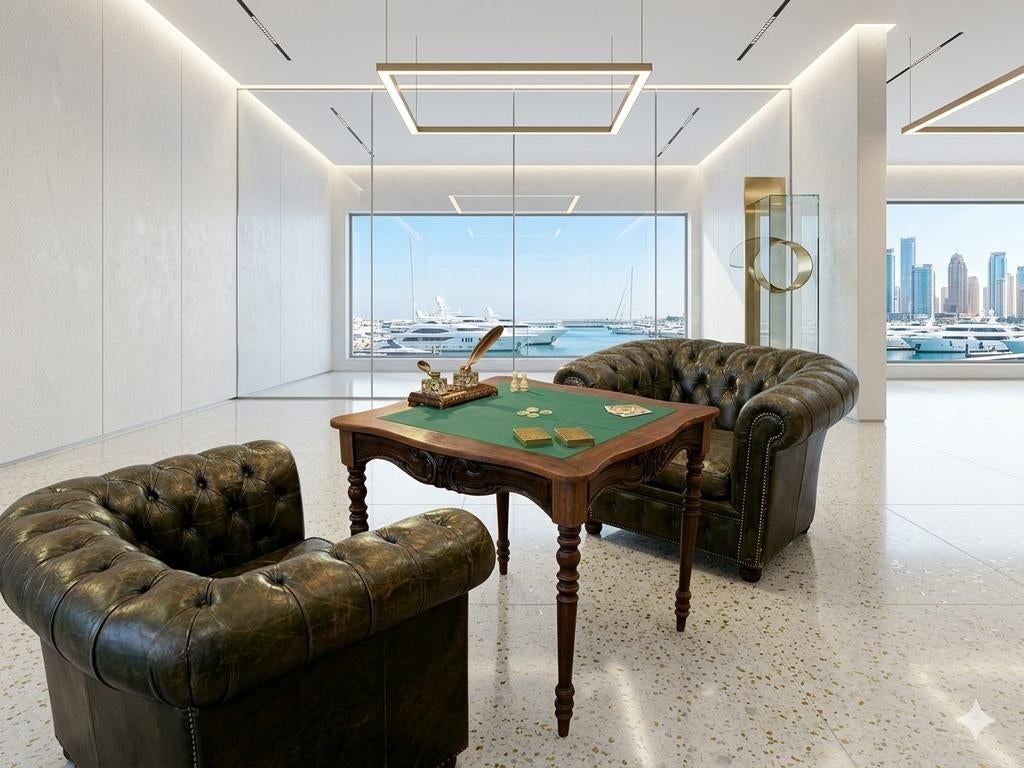 Deux fauteuils et une table de jeux, Enlèvement