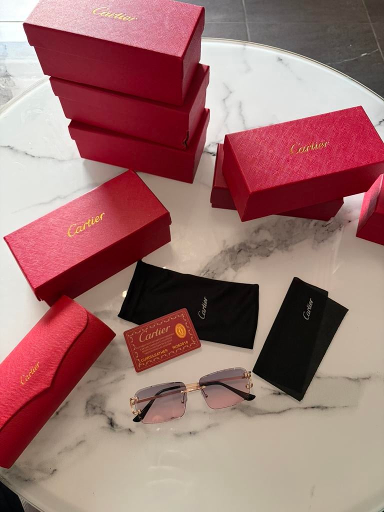 Lunettes Cartier, Bijoux, Sacs & Beauté, Lunettes de Soleil & Lunettes | Hommes, Comme neuf, Lunettes, Enlèvement ou Envoi