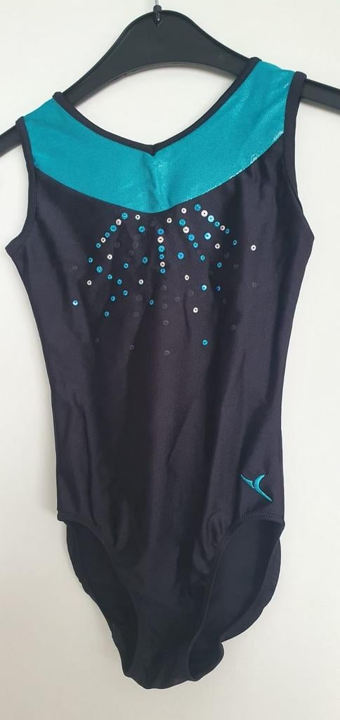 Turnpak Domyos 110/116 (5-6 jaar), Sport en Fitness, Zwart, Ophalen of Verzenden, Zo goed als nieuw, Kleiner dan kindermaat 122