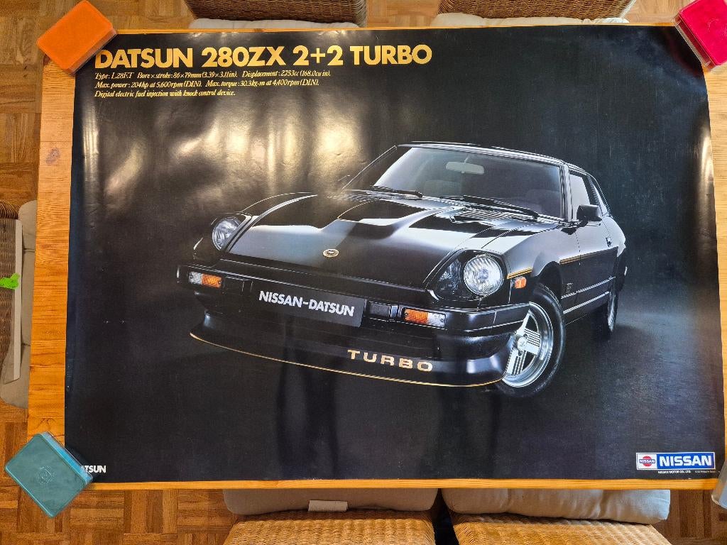 Dealerposter Datsun 280ZX Turbo, Ophalen