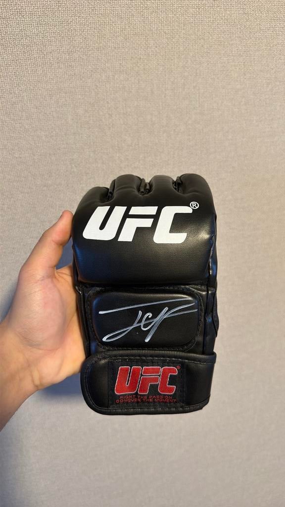 Handschoenen met hand tekening van Ilia Topuria, Sport en Fitness, Ophalen