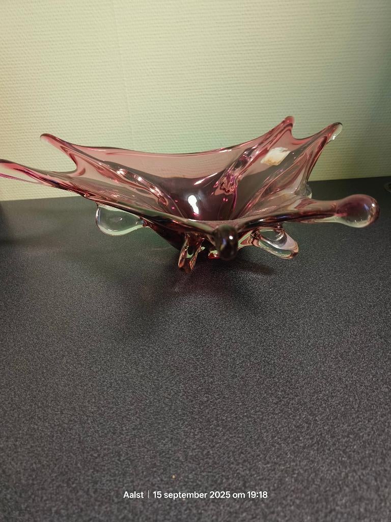 Coupe à fruits Val Saint Lambert, Antiquités & Art, Enlèvement