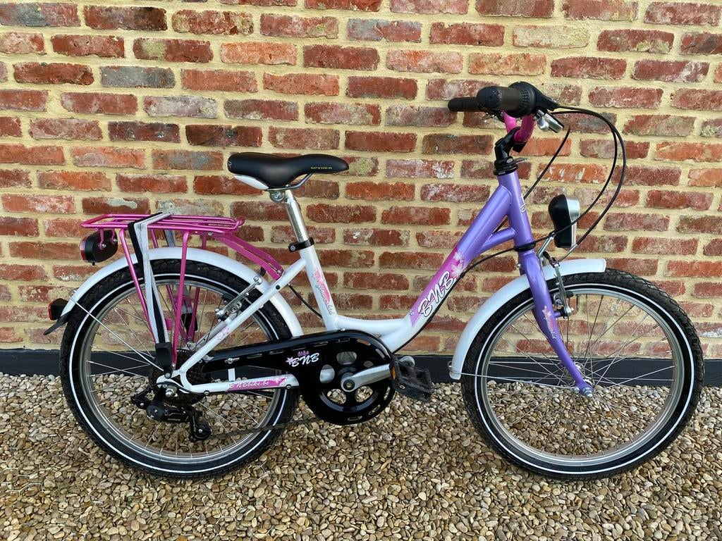 NIEUW 18” meisjesfiets (5tot8jaar) 8 versnellingen, Vélos & Vélomoteurs, Vélos | Filles, Comme neuf, Vitesses, Enlèvement