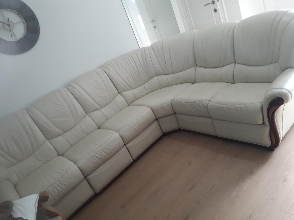 Diva vrai cuir modulable en très bon état et peu utilisé, Enlèvement, Cuir