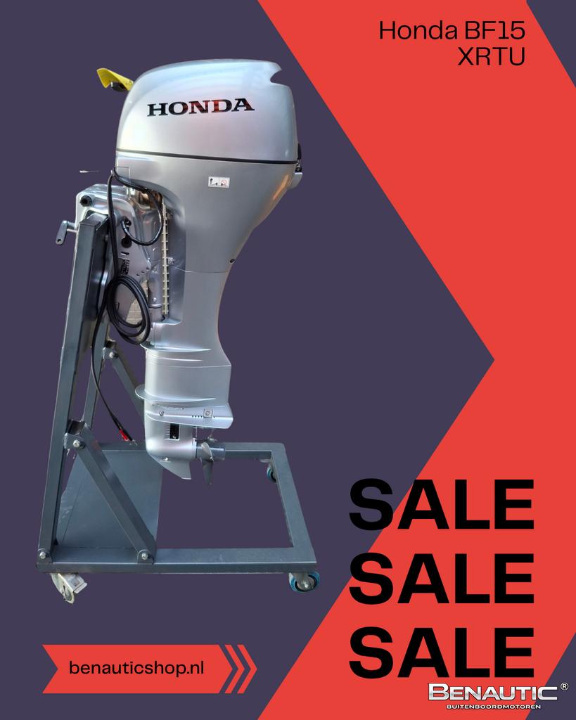 Direct leverbaar! Nieuwe Honda 15pk ultralang BF15 XRTU, Watersport en Boten, Buiten- en Binnenboordmotoren, -, Nieuw, -, -