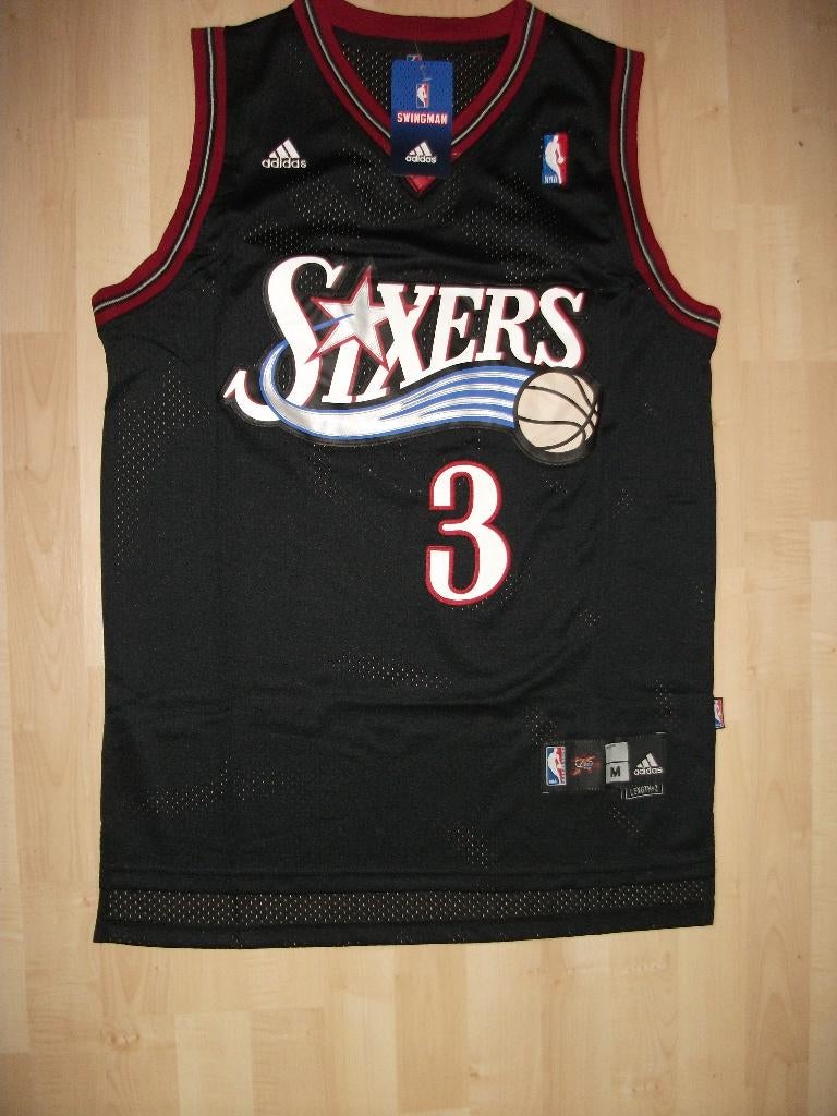 Philadelphia 76ers Retro Jersey Iverson maat: S, Sport en Fitness, Basketbal, Ophalen of Verzenden, Nieuw, Kleding