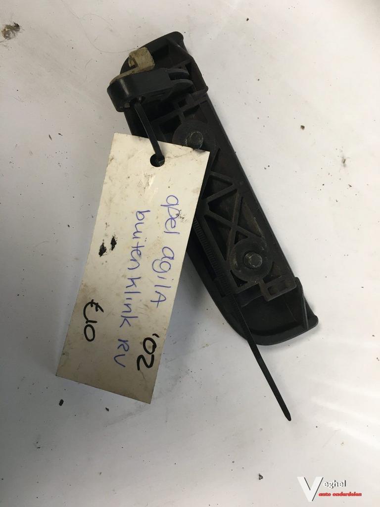 Opel Agila 2002 Deurgreep Rechtsvoor, Gebruikt, -, Deur, -