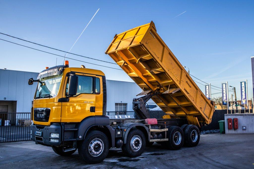 MAN TGS 41.400 BB+E5 - 8X4, Autos, Euro 5, Achat, Entreprise, Air conditionné
