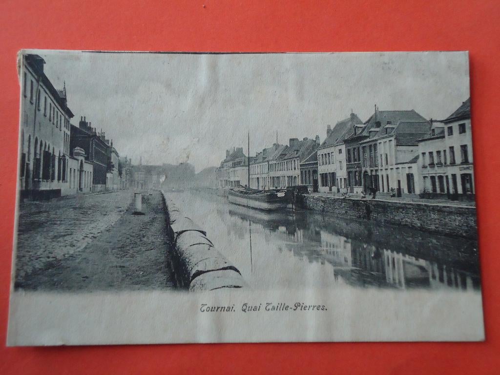 Tounai Quai Taille - Pierres, Ophalen of Verzenden, Voor 1920, Ongelopen, Henegouwen
