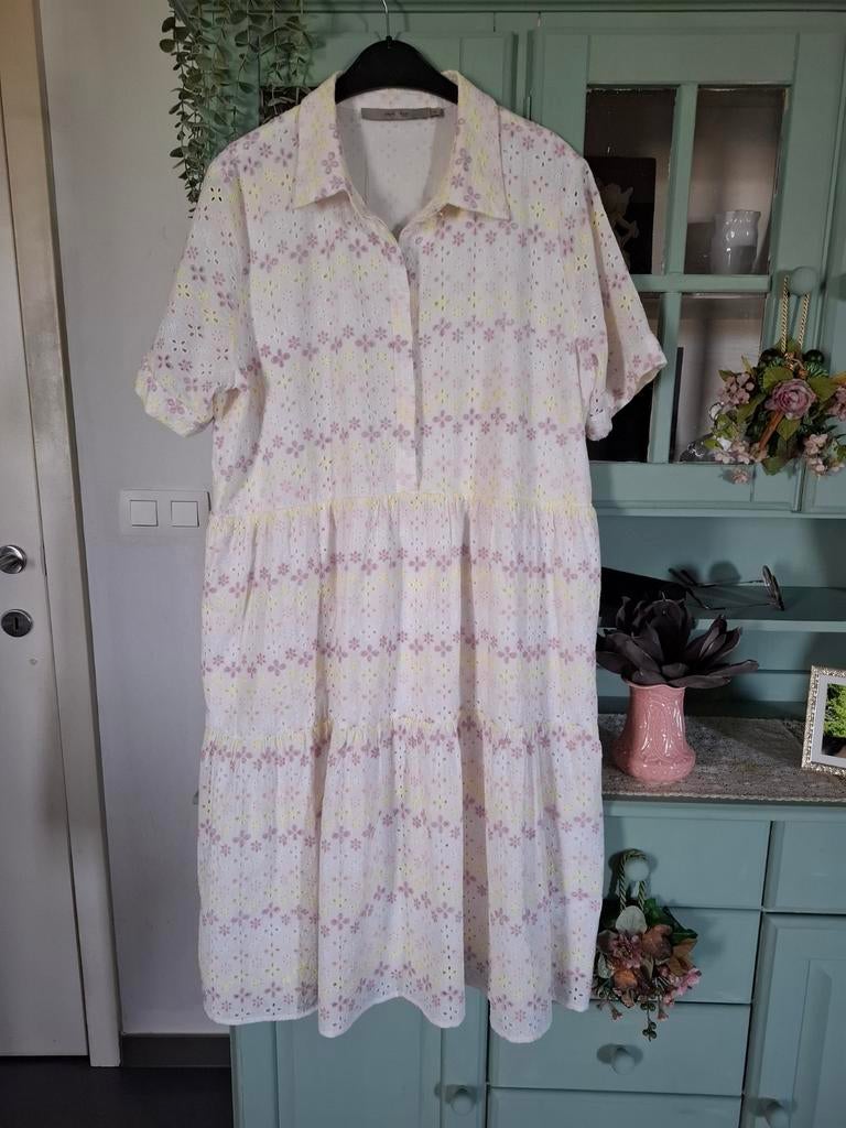 Kanten jurk van Costa Mani XL, Kleding | Dames, Ophalen of Verzenden