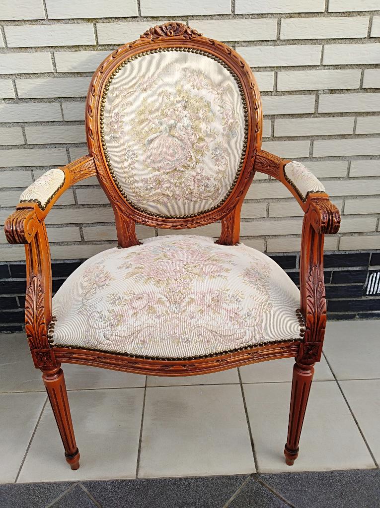 Antieke armstoel LOUIS 16., Antiek en Kunst, Ophalen