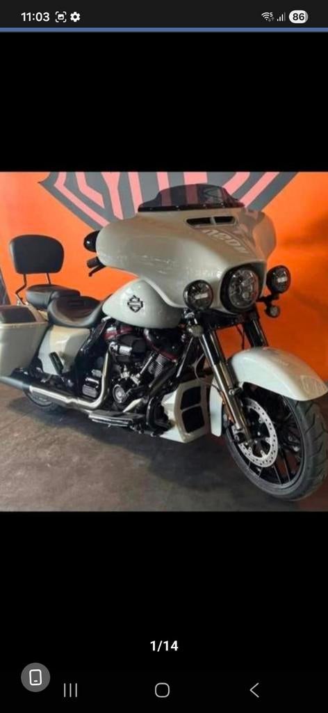 Harley Davidson Touring (Flash) Street Glide CVO., Tourisme, Plus de 35 kW, 1923 cm³, 2 cylindres