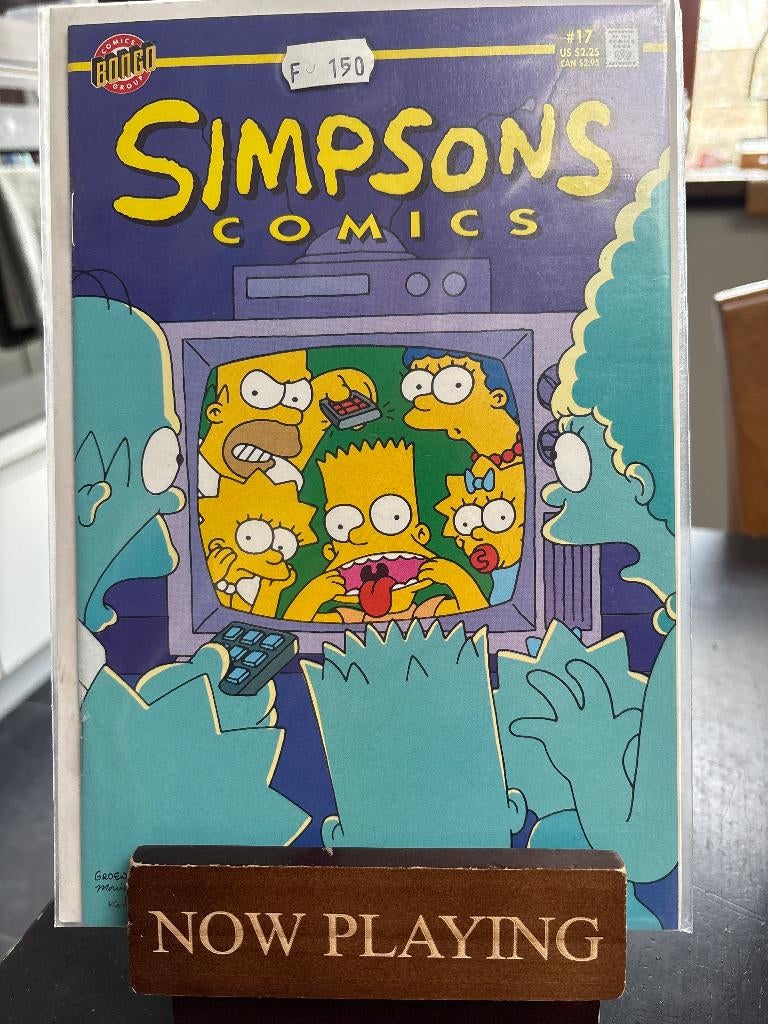 Simpsons Comics #17 – Bongo Comics – 1996 – Zeer goede staat, Eén comic, Amerika, Ophalen of Verzenden, Zo goed als nieuw