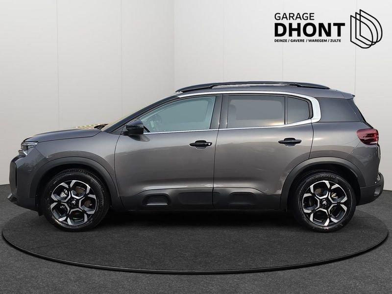 Citroen C5 Aircross Max - 1.2 MHEV - Automaat - 145PK, Auto's, Gebruikt, 1199 cc, C5 Aircross, Leder en Stof