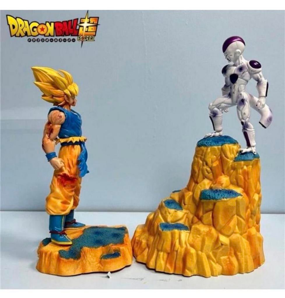 Dragon Ball Z beeld Goku Vs Frieza dragonball figuren set, Ophalen of Verzenden, Nieuw