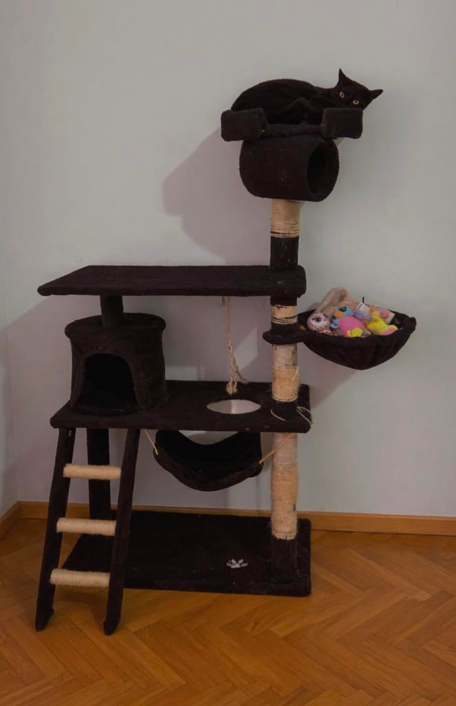 Grote kattenboom, Dieren en Toebehoren, Krabmeubelen, Zo goed als nieuw, Ophalen
