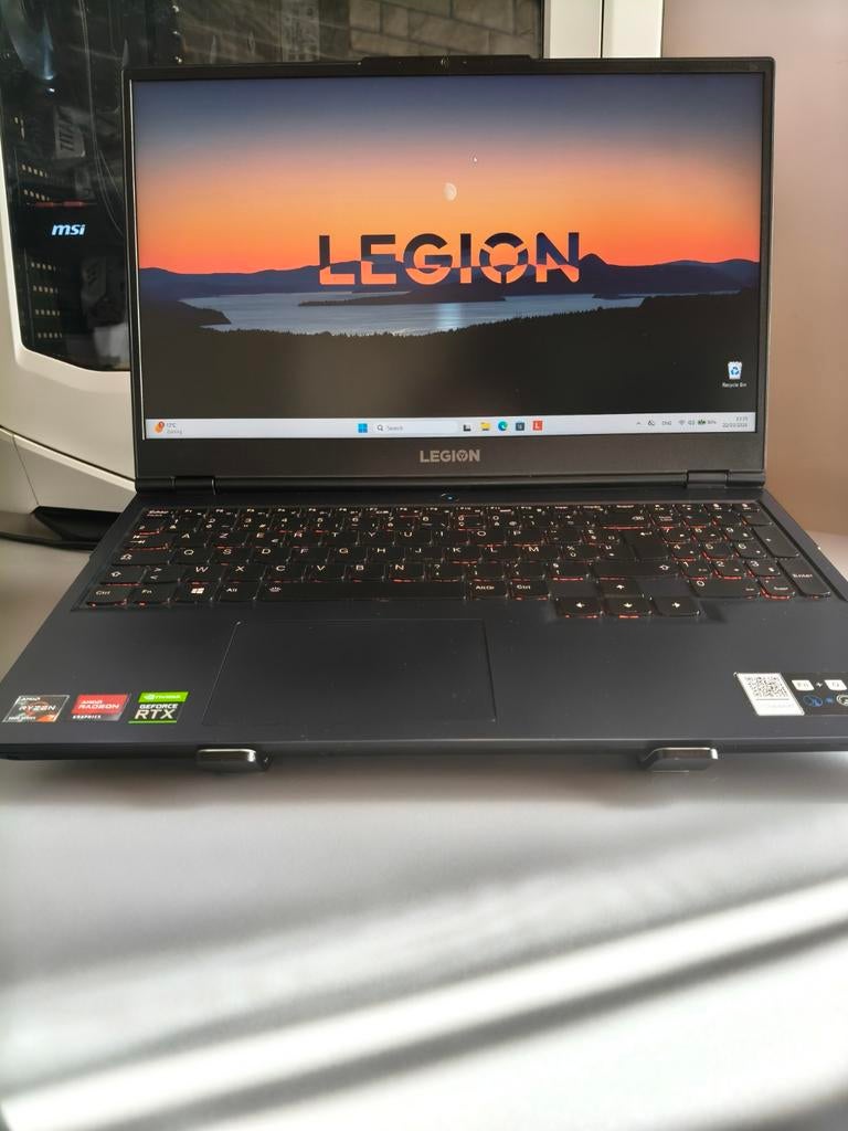 Lenovo Legion 5 Ryzen 7 RTX 3070 130 W - 32 Go RAM - 165Hz, Ophalen, Met videokaart, 32 GB, Ryzen 7 5800H