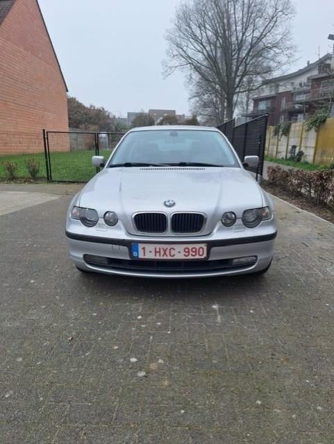 BMW 316ti compact automaat, Auto's, Automaat, 4 cilinders, 5 zetels, Grijs
