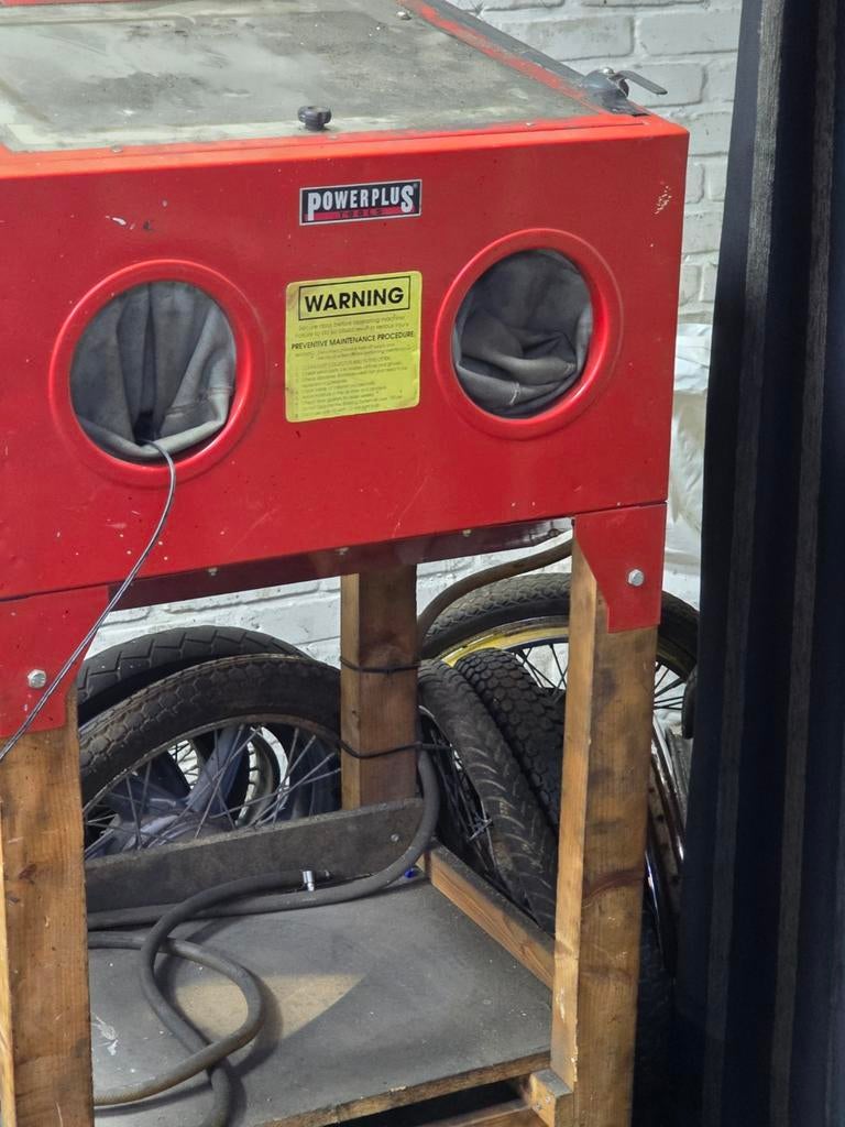 Zand straal kast., Ophalen, Gebruikt, Overige typen