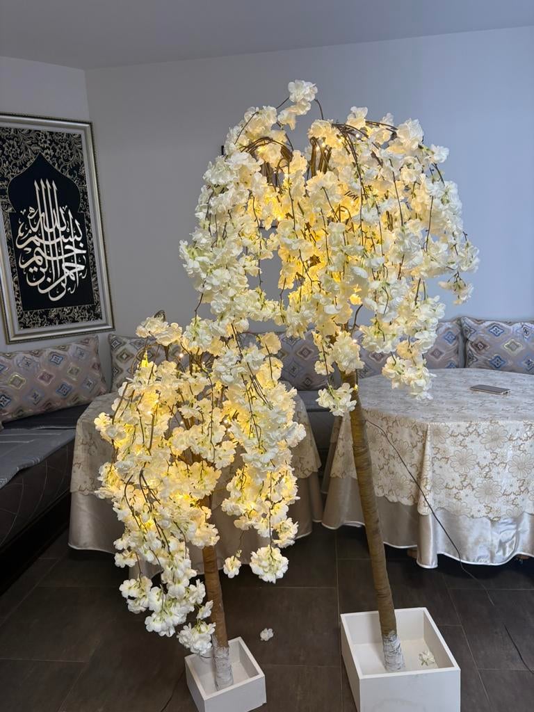 Bliemenboom met lichtjes, Ophalen, Zo goed als nieuw