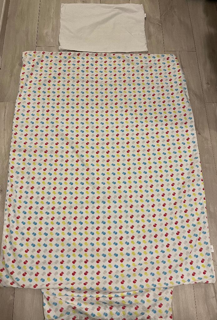 Peuter donsdeken 90x120, 2 donsdeken met kussensloop, Kinderen en Baby's, Kinderkamer | Beddengoed, Deken of Dekbed, Ophalen