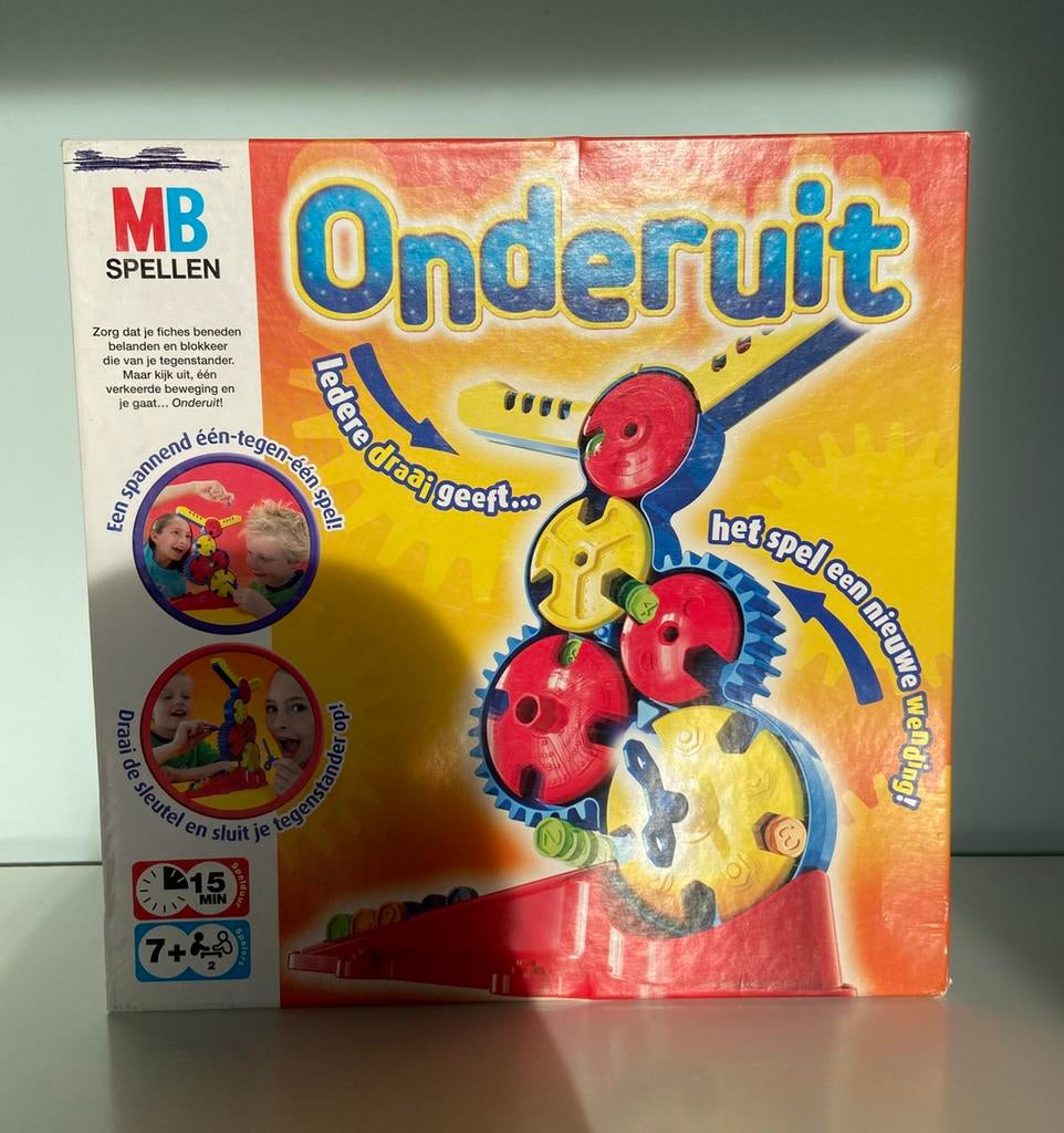 Gezelschapsspel - Onderuit, Hobby en Vrije tijd, Een of twee spelers, Ophalen of Verzenden, Gebruikt