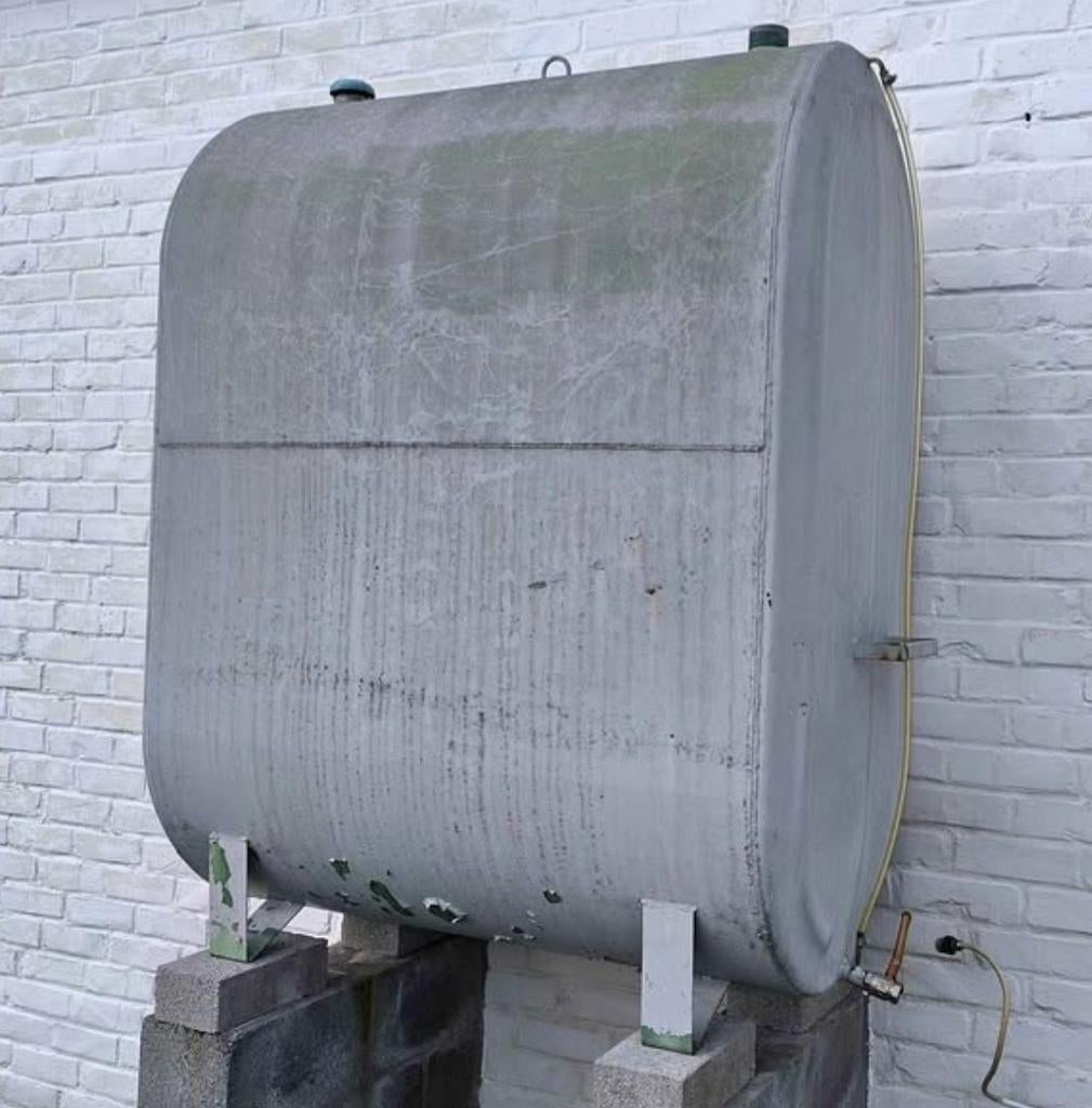 Citerne à mazout pour extérieur de +- 1200L, Enlèvement