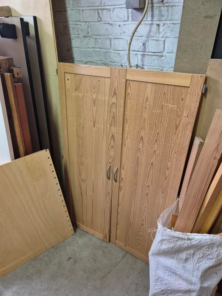 !! Urgent !! Accessoires Lundia à donner => portes, tiroirs,, Ophalen, Zo goed als nieuw