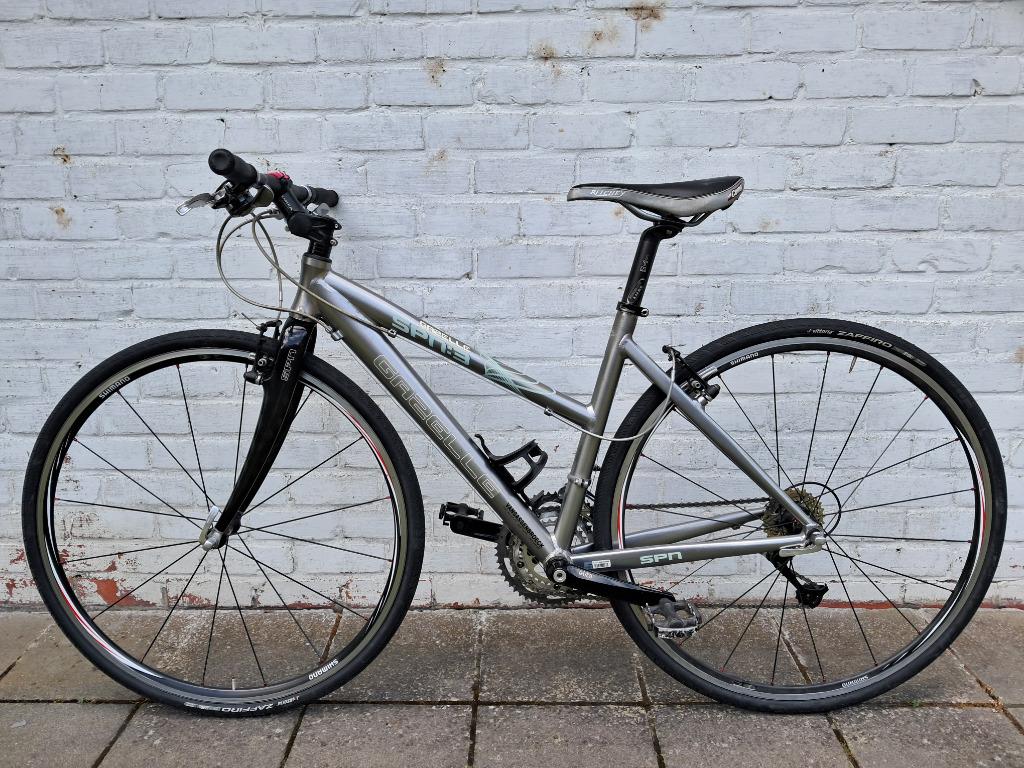 Superlichte dames koersfiets Gazelle, maat 45, Fietsen en Brommers, Ophalen, 28 inch, Gebruikt, Minder dan 47 cm