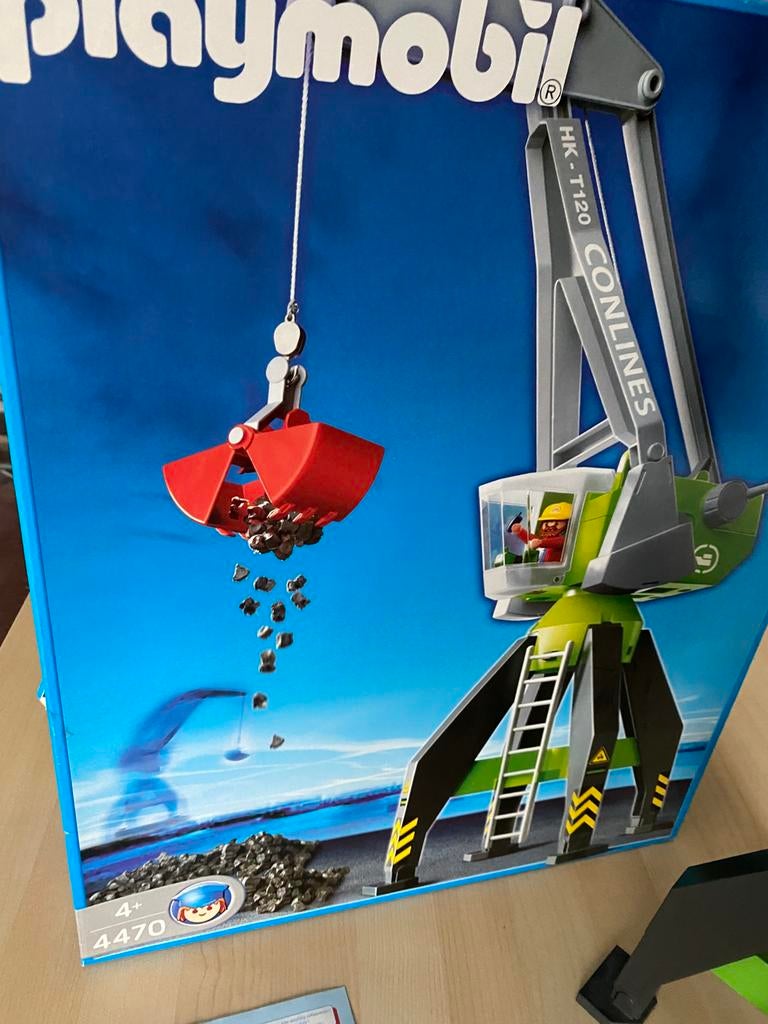 Kraan playmobil, Kinderen en Baby's, Speelgoed | Playmobil, Ophalen, Zo goed als nieuw