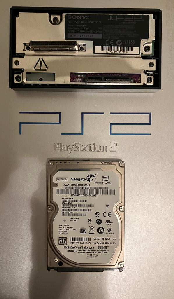 Zelfbouw Ps2 hdd 320 gb - 500 gb - 1tb met games, Console, Verzenden, Zo goed als nieuw, SATA