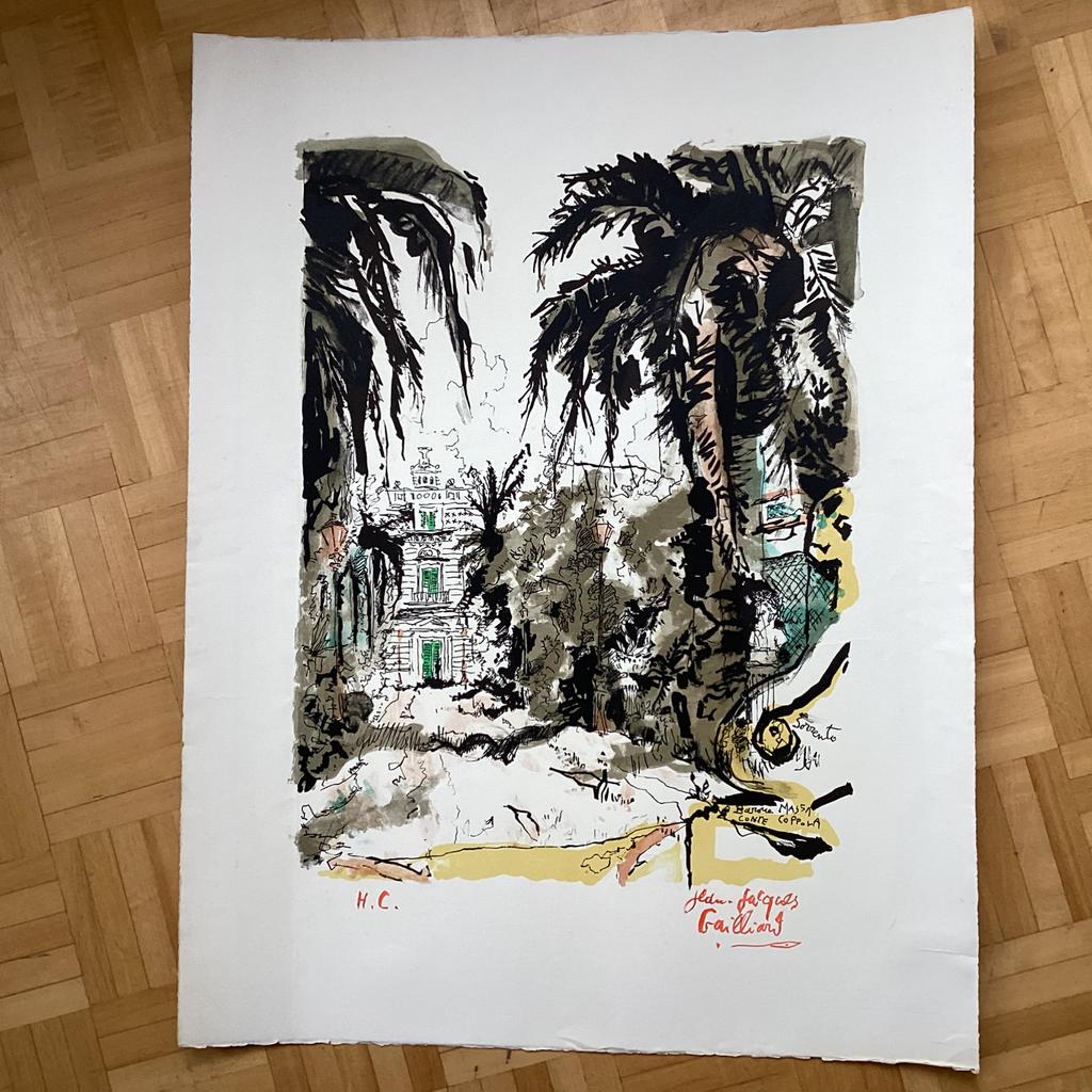 J.J. GAILLIARD - lithographie, Antiquités & Art