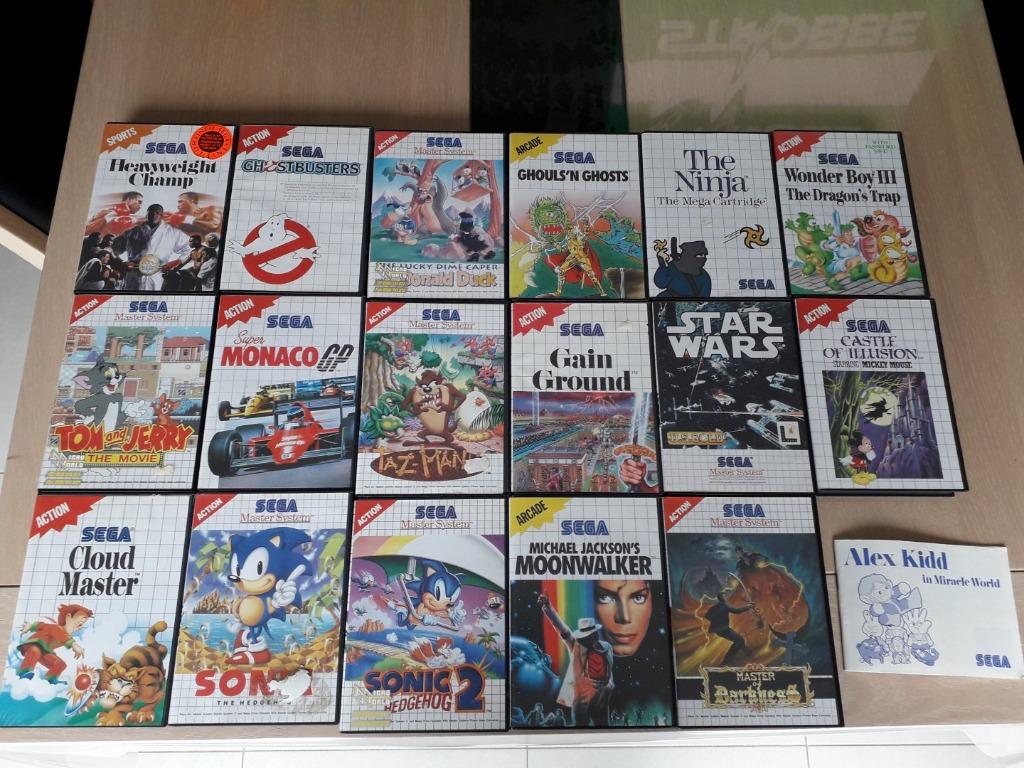 Master System 2 games, Games en Spelcomputers, Avontuur en Actie, 1 speler, Ophalen of Verzenden, Zo goed als nieuw