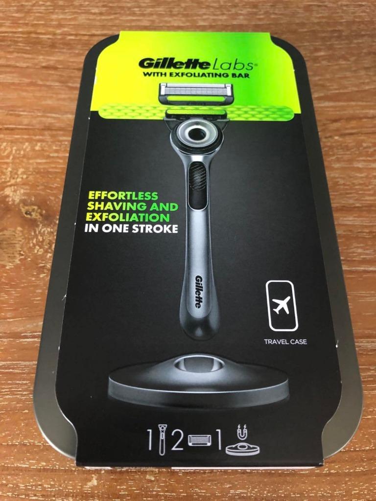 Rasoir Gillette Labs box de voyage Neuf, Enlèvement ou Envoi, Neuf, Tout le visage, Soins