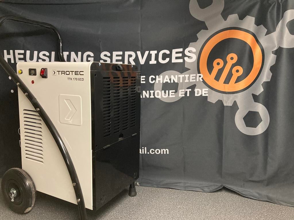 Location déshumidificateur 52L/jour, Bricolage & Construction, Enlèvement, Comme neuf