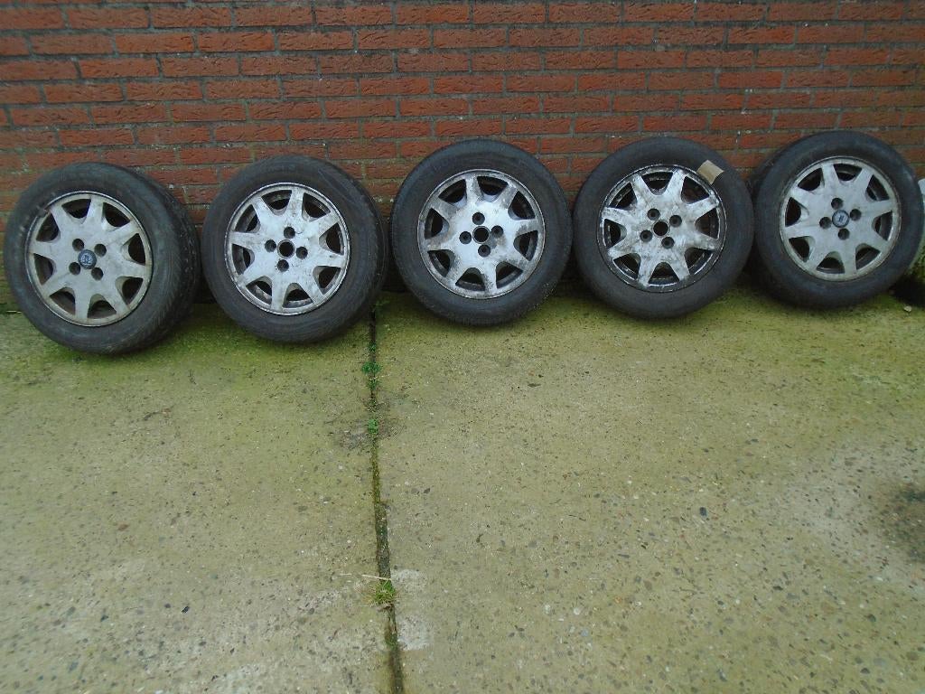 lancia fiat velgen met banden  opel velgen, Ophalen, Band(en), Overige