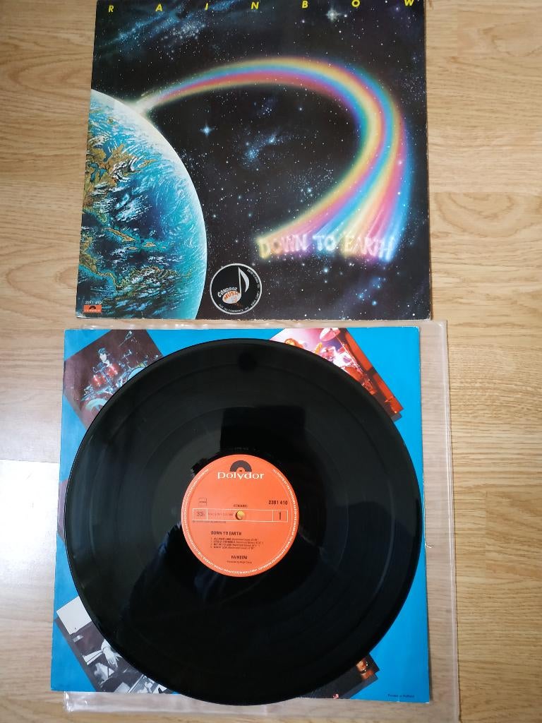 RAINBOW DOWN TO EARTH LP, Envoi