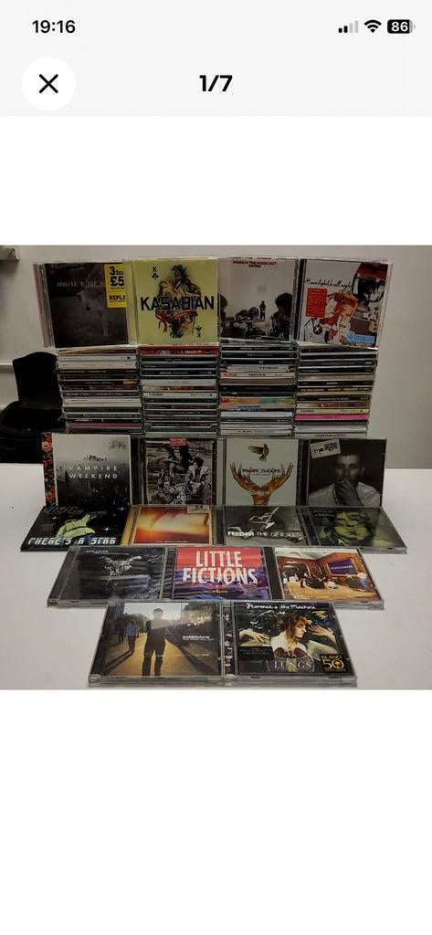 126 x Indie CD, Cd's en Dvd's, Cd's | Rock, Verzenden