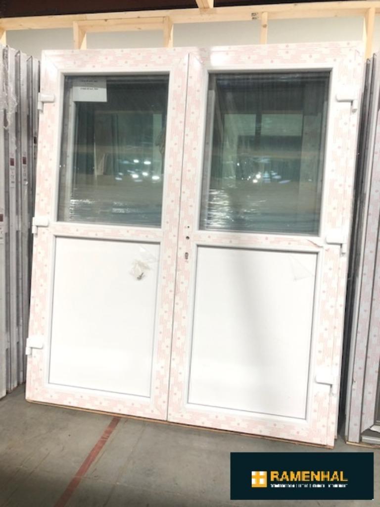 Buitendeur, garagedeur, ramen, schuiframen, kozijn,  9005, 80 tot 100 cm, Nieuw, Ophalen of Verzenden, Buitendeur