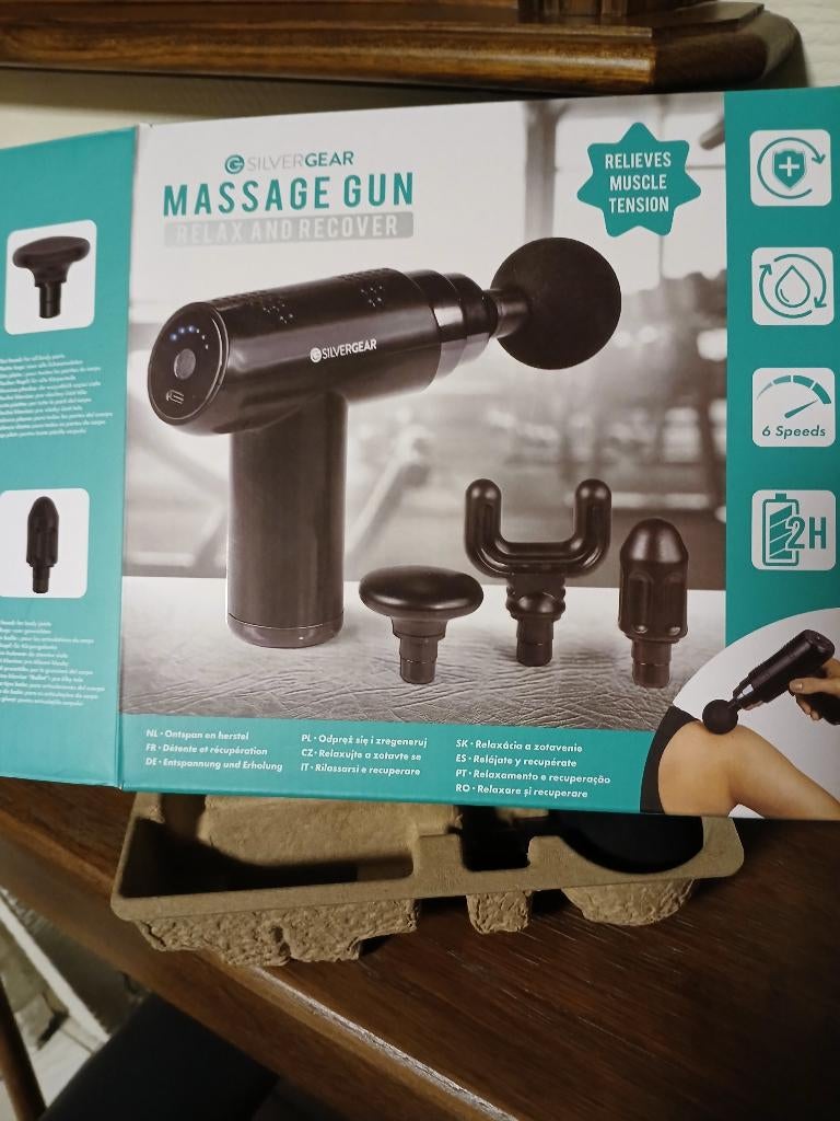 Massage gun relax en herstel, Enlèvement, Comme neuf, Appareil
