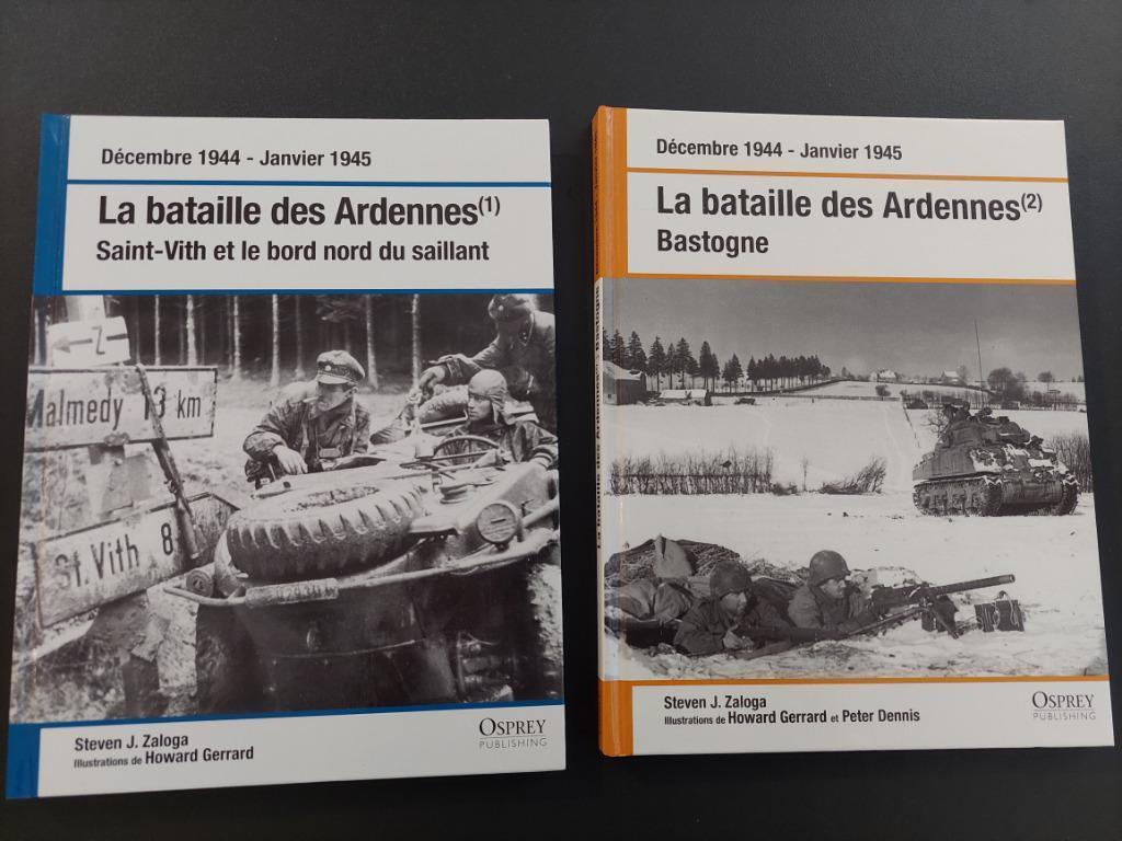 la bataille des ardennes - 2 tomes - ST VITH / BASTOGNE, Enlèvement ou Envoi, Comme neuf