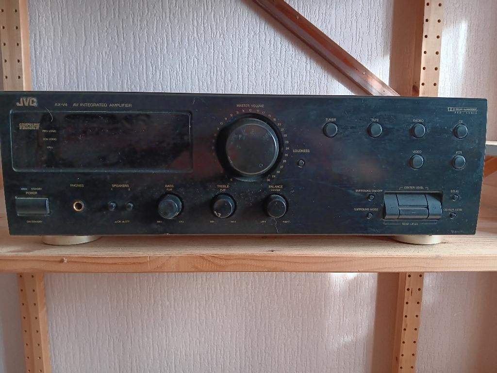 versterker, TV, Hi-fi & Vidéo, Enlèvement ou Envoi, JVC, 120 watts ou plus, Stéréo