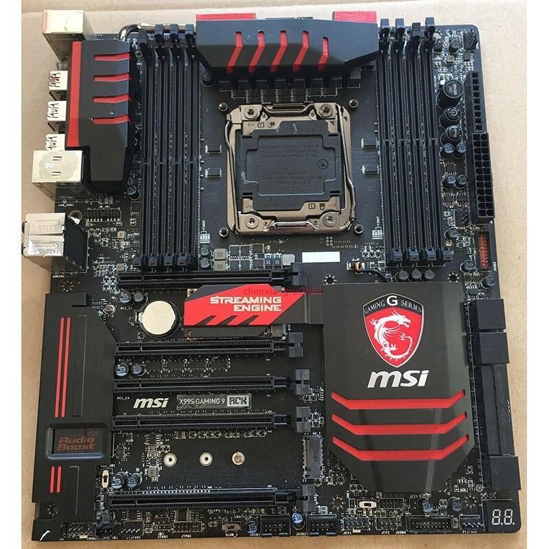 carte mère msi x99s gaming 9 acK, Informatique & Logiciels, Cartes mères, DDR4, Comme neuf, Enlèvement, Intel